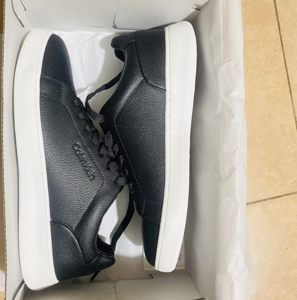 Tenis Calvin Klein Falconi Hombre – Negro