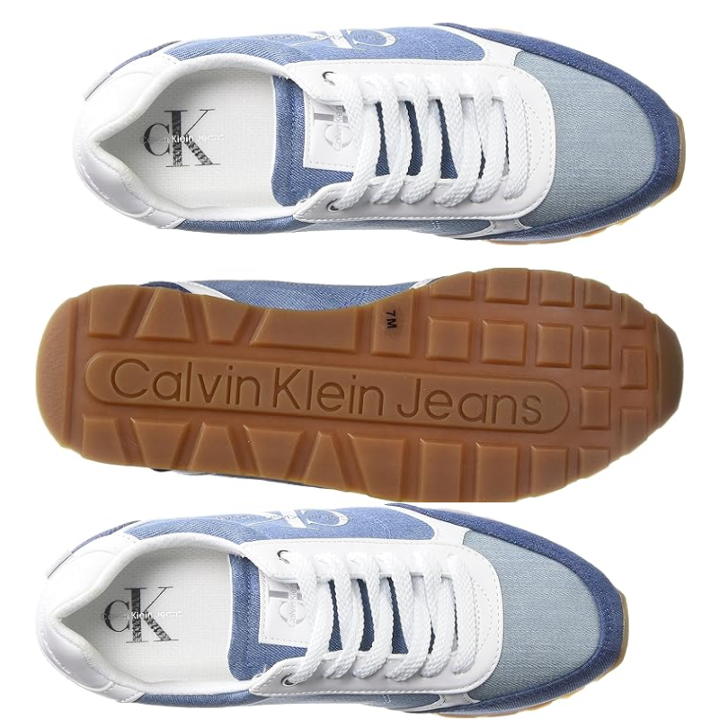 Tenis Calvin Klein Jeans Cayle Unisex – Estilo Retro Moderno