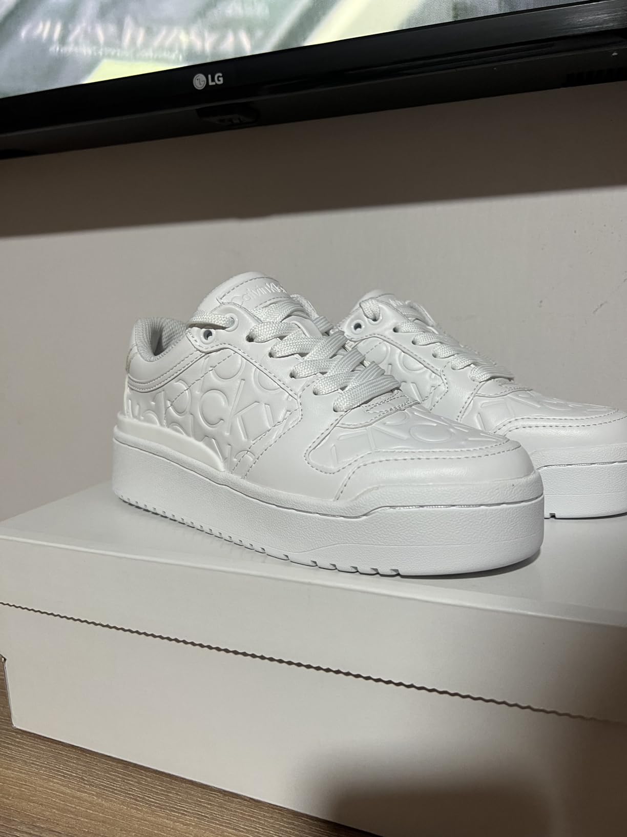 Tenis Calvin Klein Aelora Unisex – Blanco