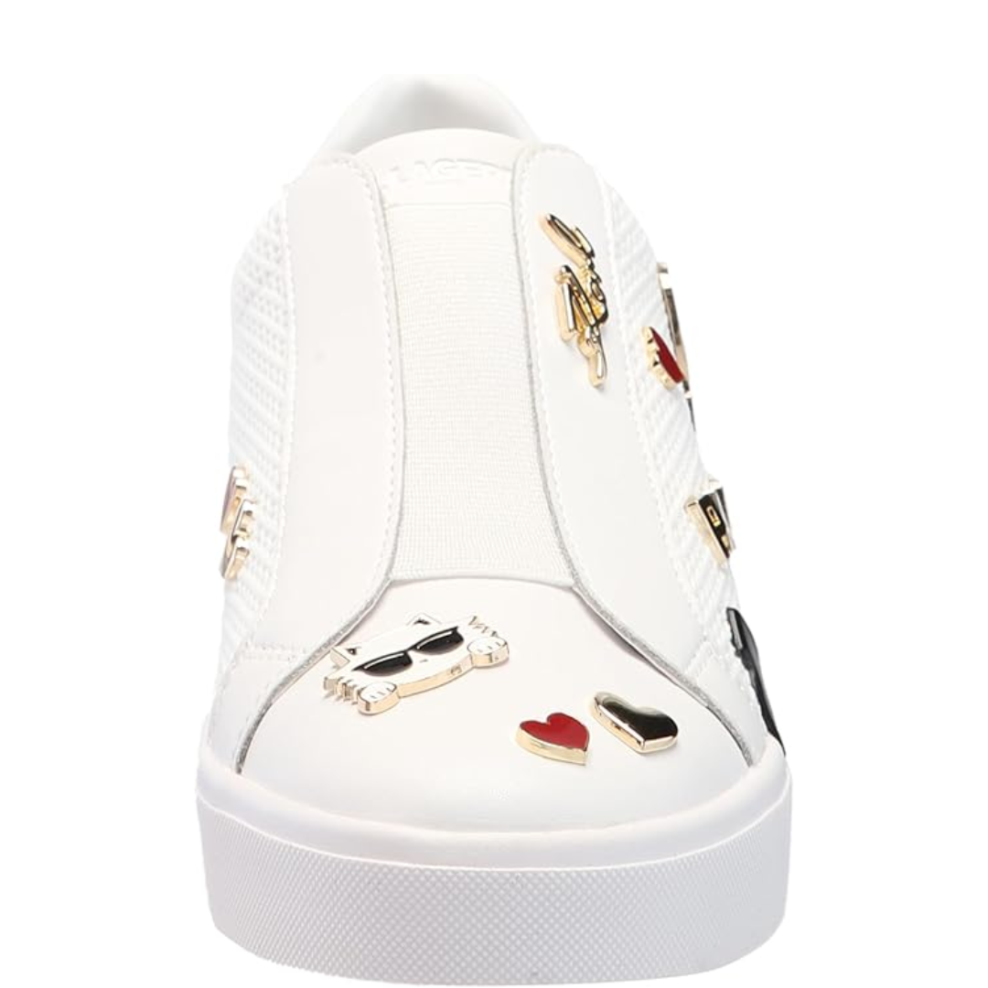 Zapatillas Karl Lagerfeld Mavise mujer sin cordones con alfileres Importados