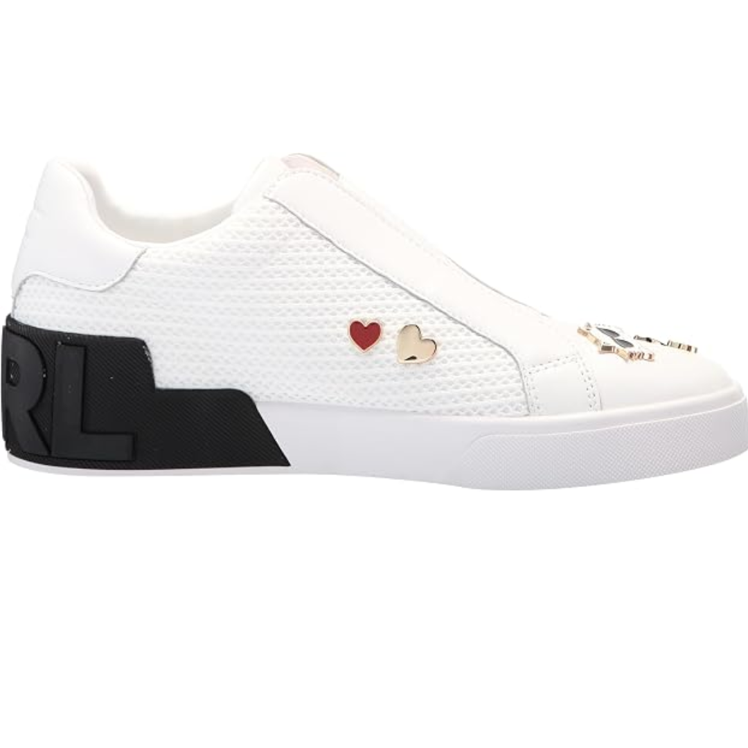 Zapatillas Karl Lagerfeld Mavise mujer sin cordones con alfileres Importados