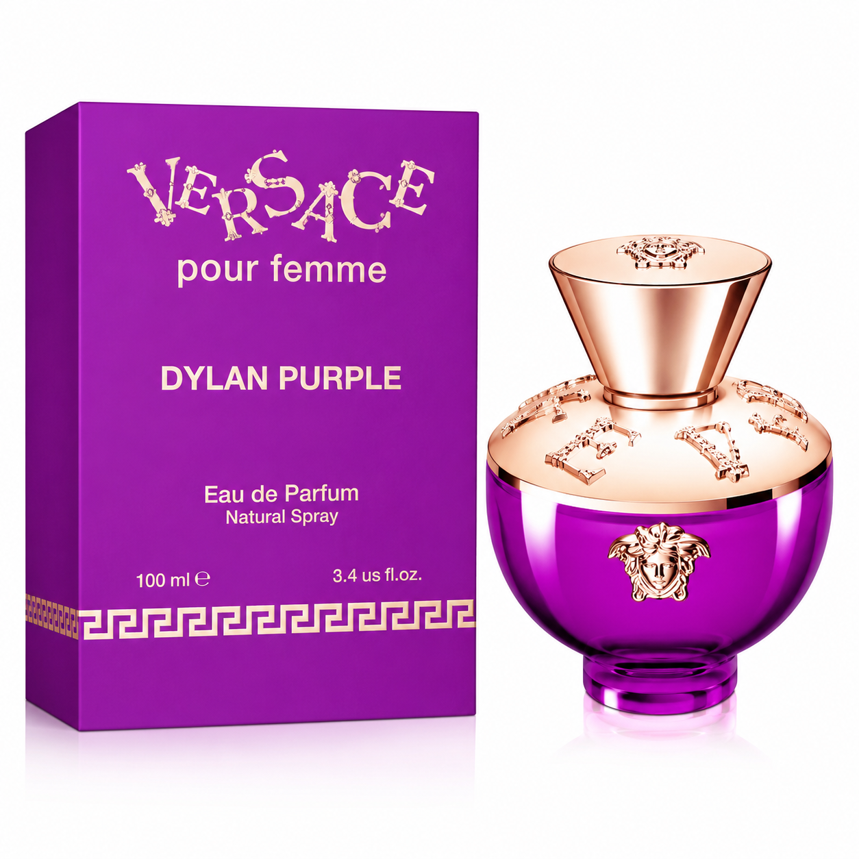 Perfume Original Versace Dylan Purple X 100 Ml Mujer