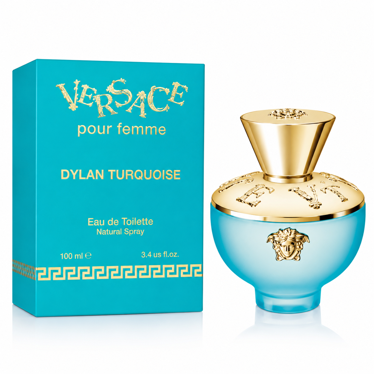 Perfume Original Versace Dylan Blue Turquoise X 100 Ml Mujer