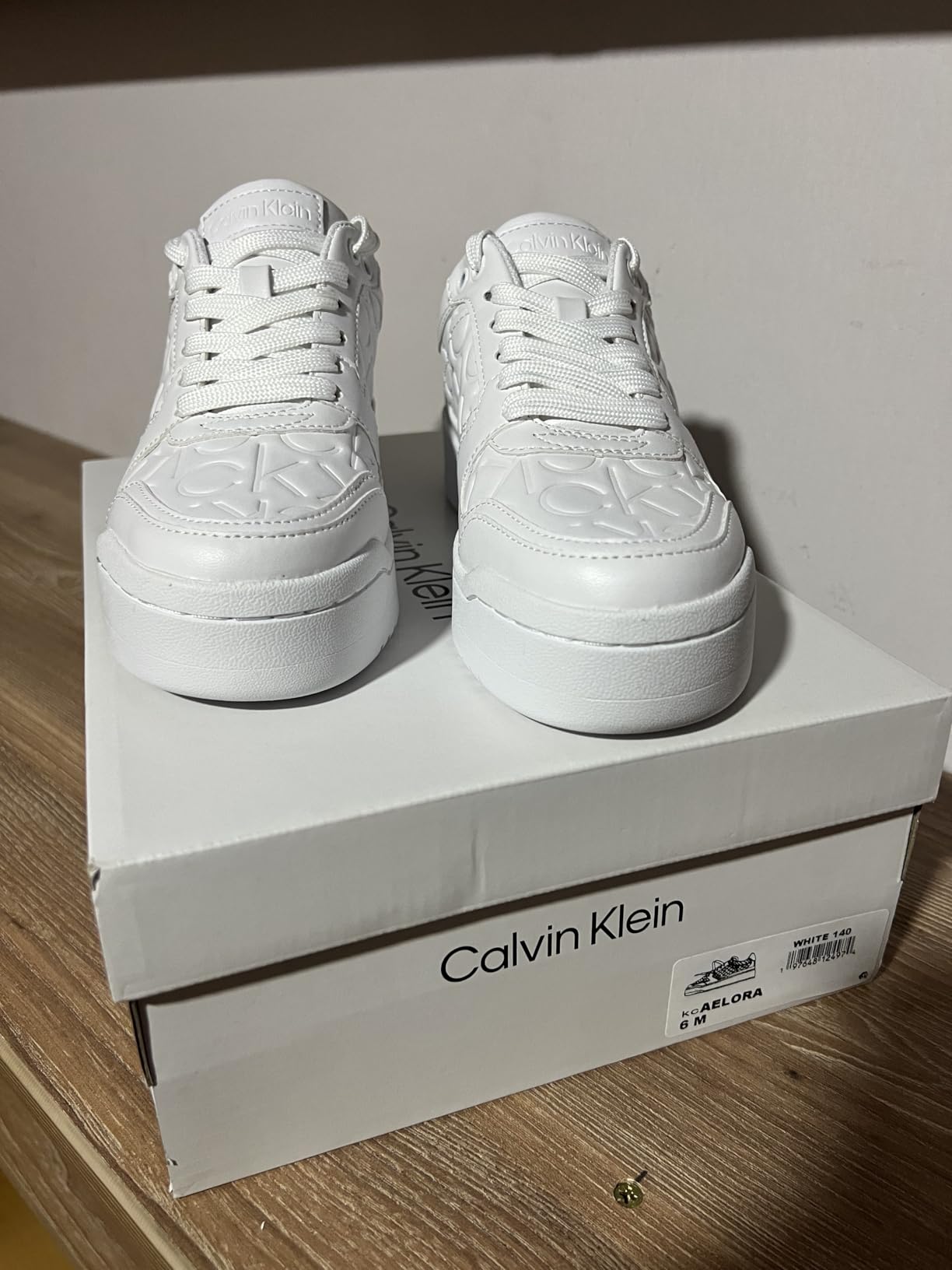 Tenis Calvin Klein Aelora Unisex – Blanco