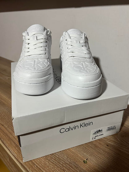Tenis Calvin Klein Aelora Unisex – Blanco