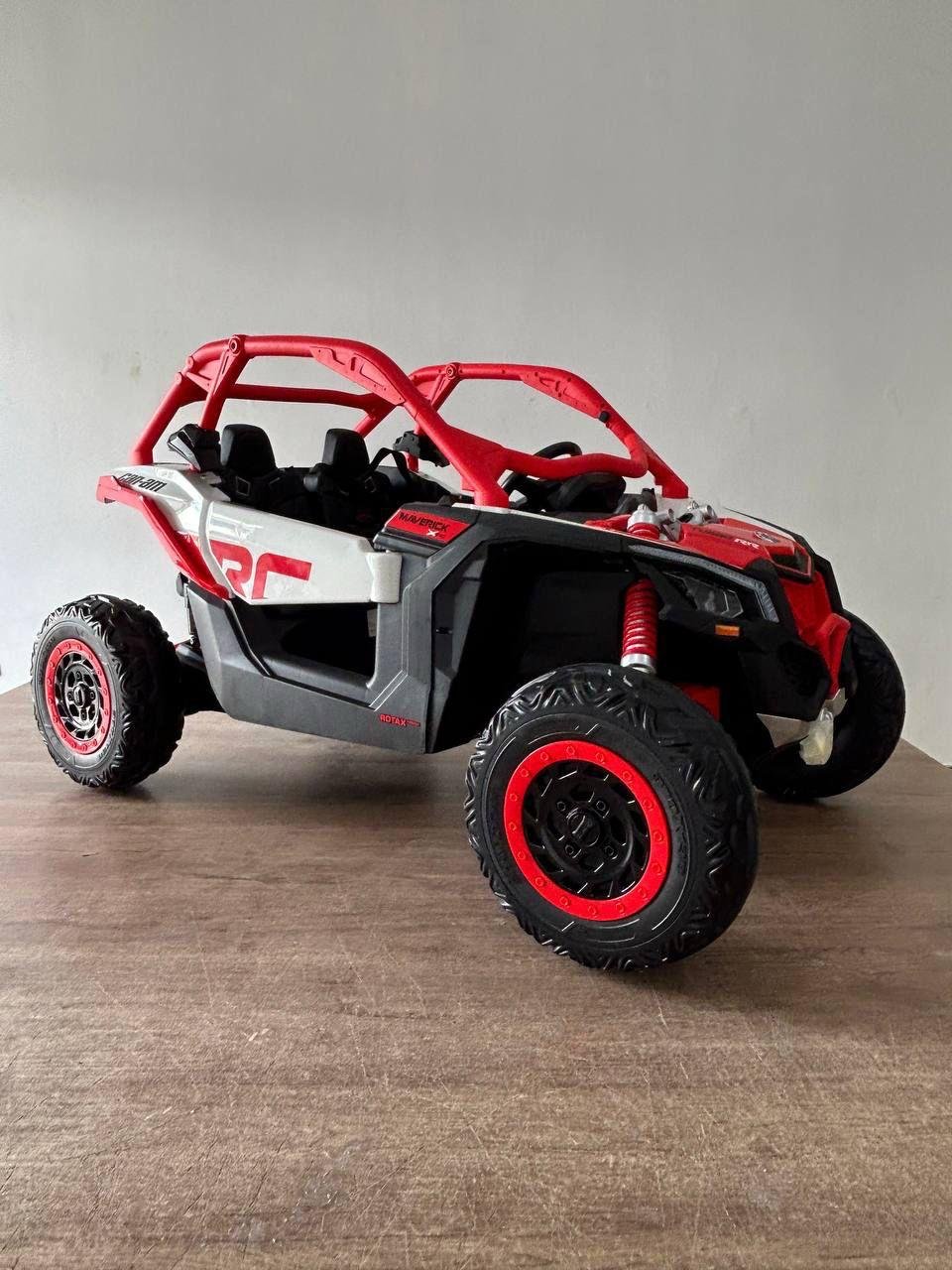 Carro Eléctrico Infantil Can-Am Maverick 4x4 24V Licenciado con 5 Motores y Pantalla Multimedia - Image 5