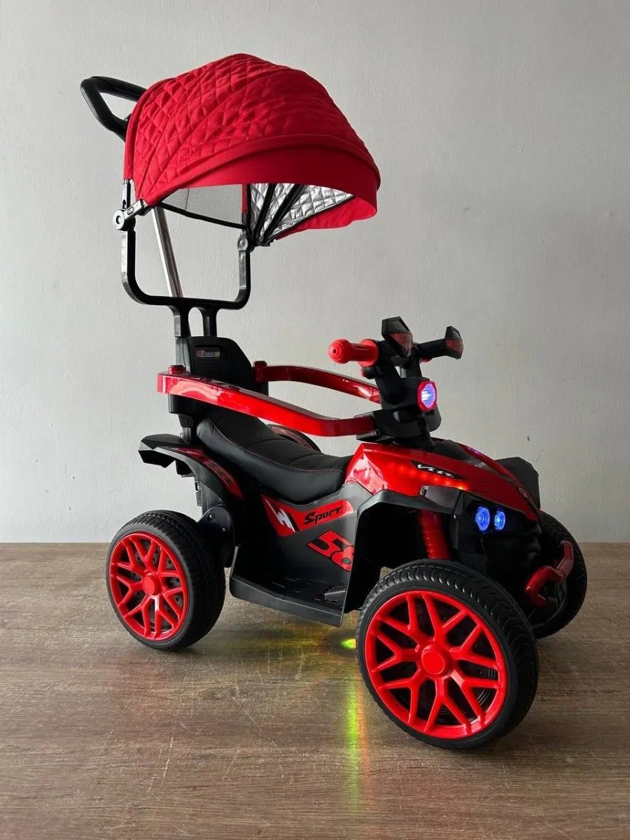 Montable Eléctrico Infantil 3 en 1 con Control Remoto, Bluetooth y Luces LED - Image 5