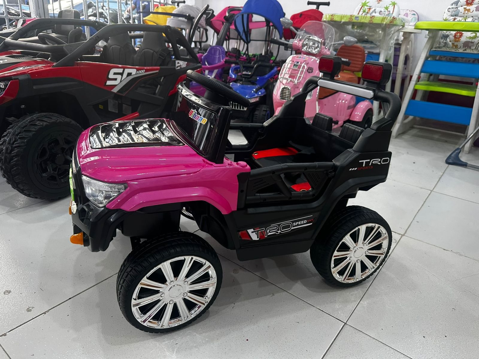 Carro Eléctrico Infantil 12V para 2 Niños con Control Remoto y Luces LED - Image 3