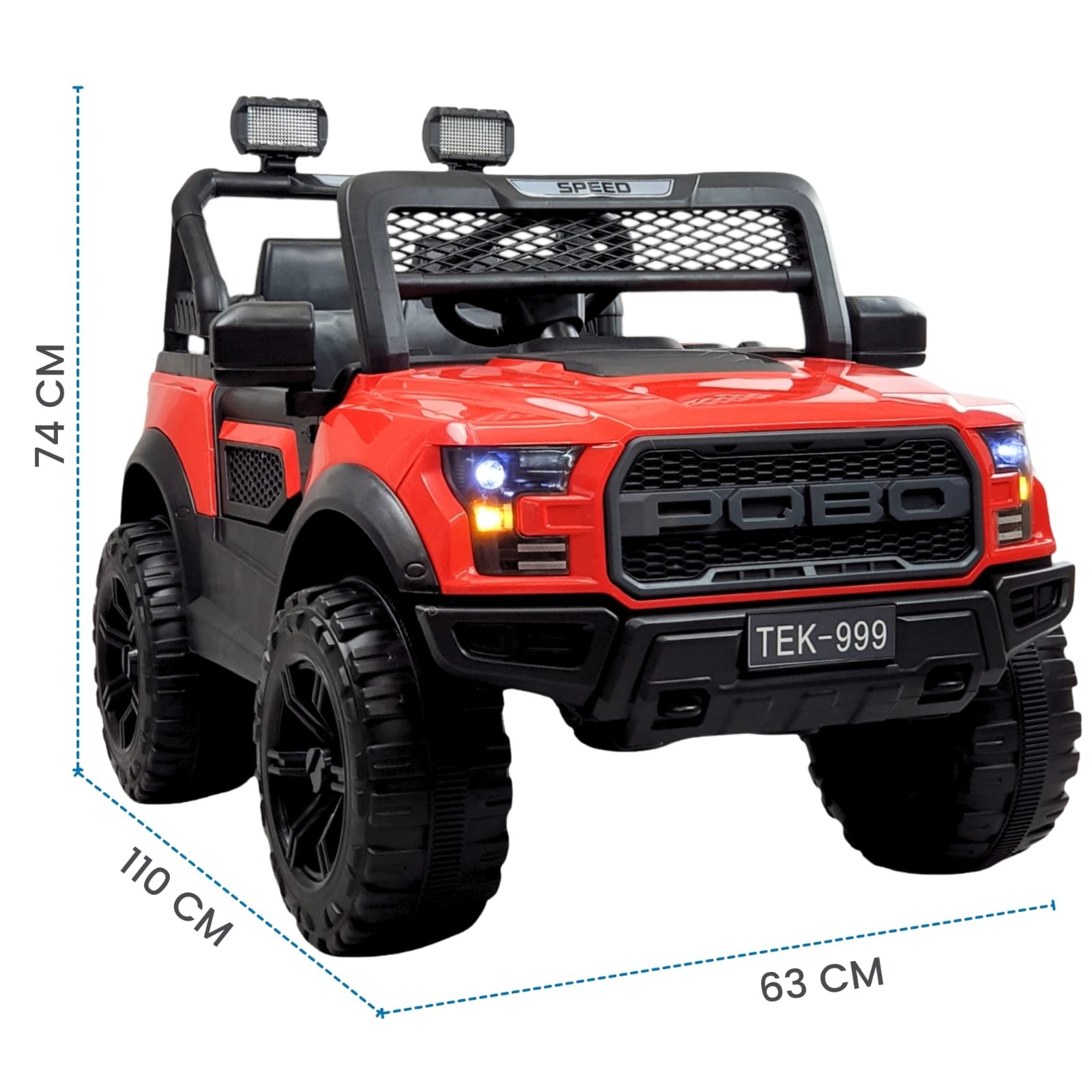 Carro Eléctrico Infantil 12V para 2 Niños con Control Remoto y Luces LED - Image 2