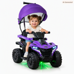 Cuatrimoto Montable 6V para Niños 1a4 Años con Control Remoto