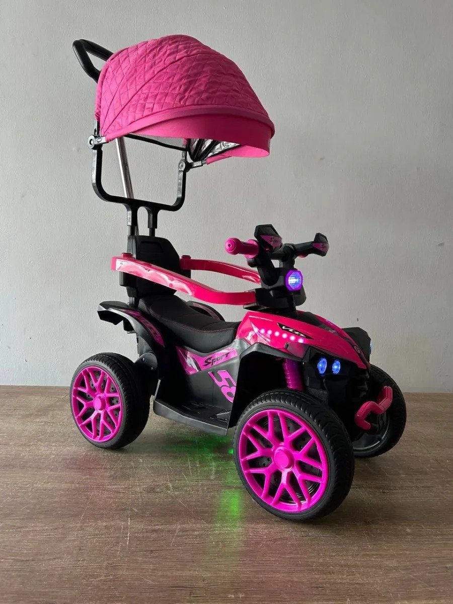 Montable Eléctrico Infantil 3 en 1 con Control Remoto, Bluetooth y Luces LED - Image 7