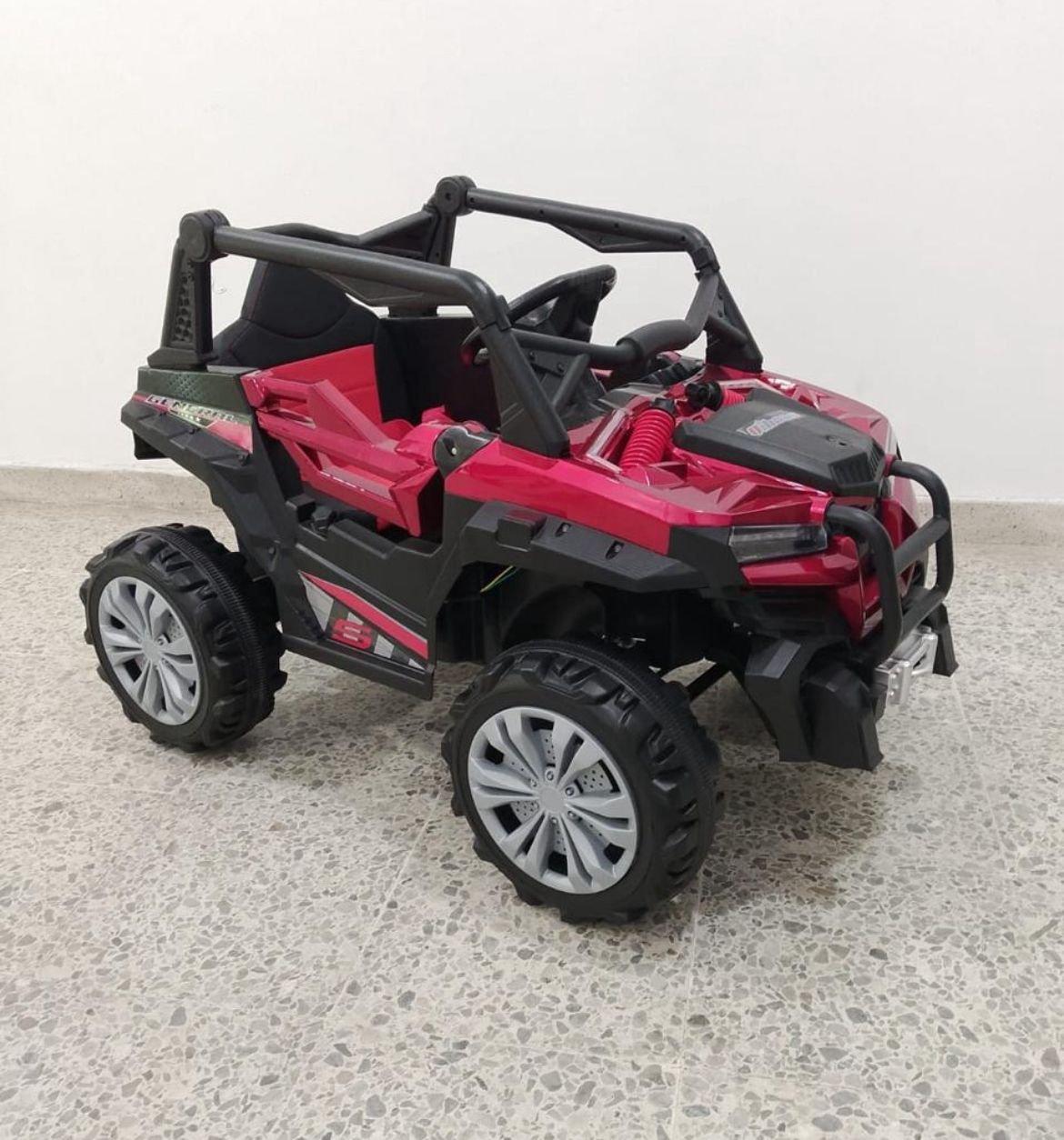 Carro Montable Eléctrico Infantil Razer 12V con 5 Motores, Control Remoto y Llantas de Goma - Image 2
