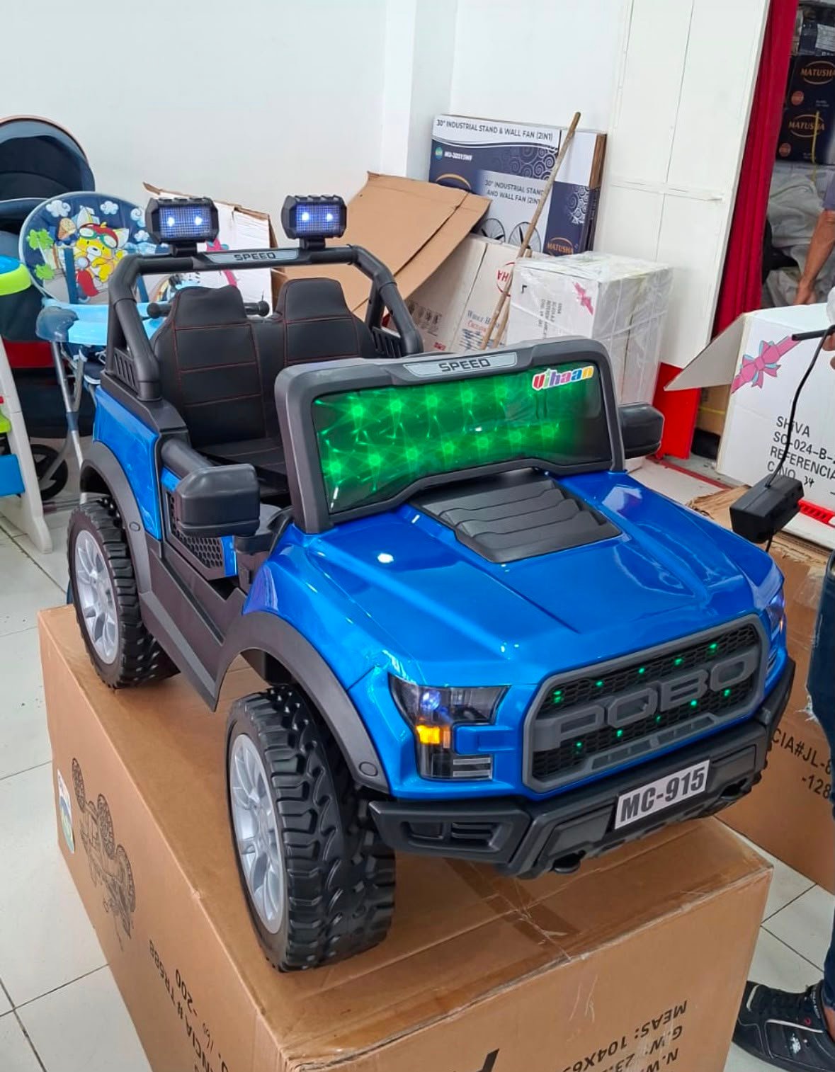 Carro Eléctrico Infantil 12V para 2 Niños con Control Remoto y Luces LED - Image 3