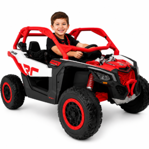 Carro Eléctrico Infantil Can-Am Maverick 4x4 24V Licenciado con 5 Motores y Pantalla Multimedia