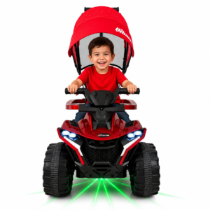 Cuatrimoto Montable 6V para Niños 1a4 Años con Control Remoto