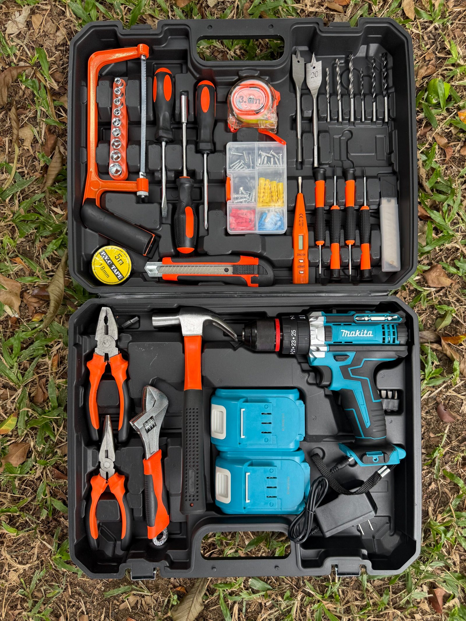 Taladro Percutor Inalámbrico Makita 24V – Con Maletín y Accesorios - Image 2