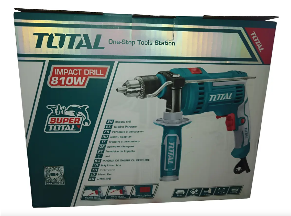 Taladro de Impacto Total 810W – Industrial 1/2” - Image 2