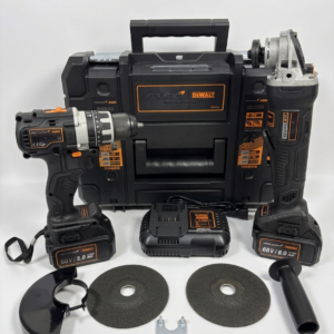 Combo Taladro Y Pulidora Brushless 68v