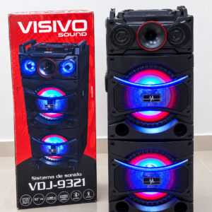 Parlante Visivo VDJ-9321 – 2000W PMPO con Luces LED